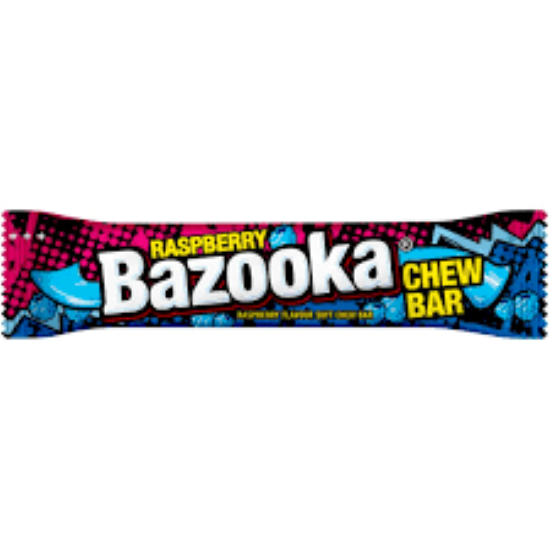 BAZOOKA RASPBERRY CHEW BAR 14G
